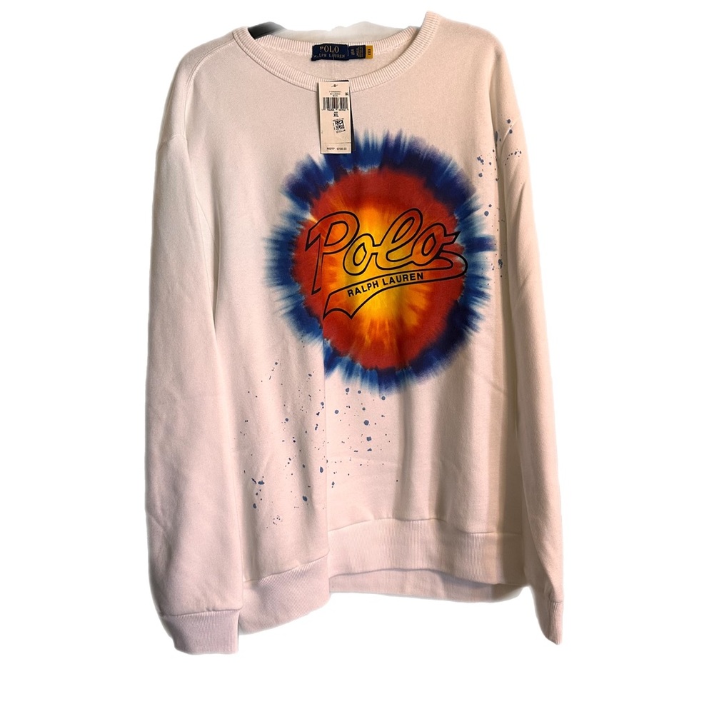 Polo Ralph Lauren White Sweatshirt